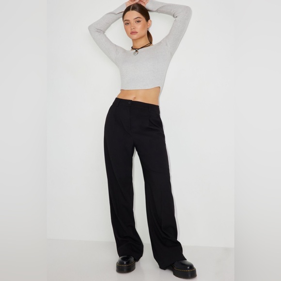 garage high waisted porter trousers - Picture 1 of 3